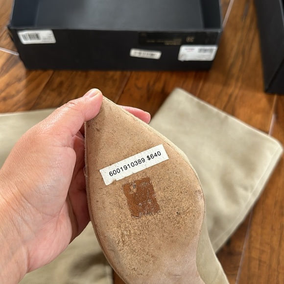 Yeezy knee high boots beige size 39 season8 RARE! - Picture 3 of 11